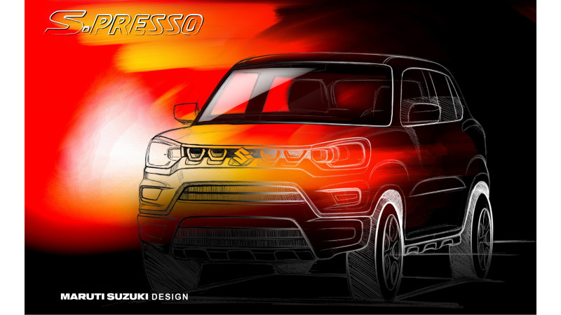 Maruti Suzuki teases S-Presso ahead of India launch on September 30 Maruti Suzuki teases S-Presso ahead of India launch on September 30