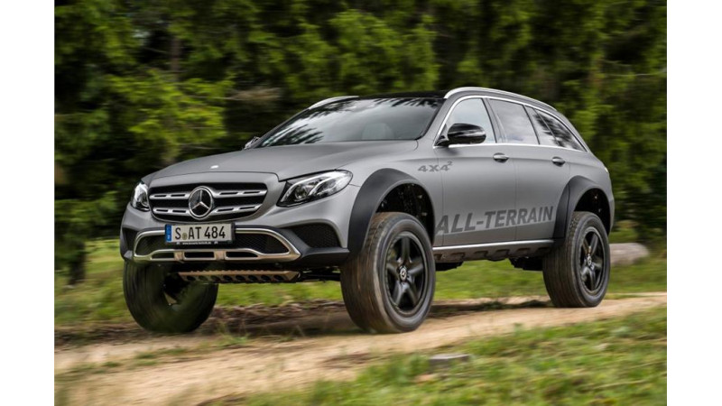 Mercedes-Benz E-Class all-terrain 4x4 concept images surface Mercedes-Benz E-Class all-terrain 4x4 concept images surface